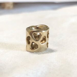 Pandora 14k gold charm (retired)